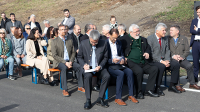 Rosenheim, 17. September 2025, Gesamtverkehrsfreigabe der B15 Westtangente in Rosenheim. Foto: Olaf Konstantin Krueger