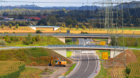 Rosenheim, 17. September 2025, Gesamtverkehrsfreigabe der B15 Westtangente in Rosenheim. Foto: Olaf Konstantin Krueger