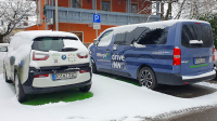 E-Carsharing in Stadt und Landkreis Rosenheim: Elektrofahrzeuge in Raubling. Foto: Olaf Konstantin Krueger