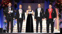 Rosenball 2024 der Faschingsgilde Rosenheim im Wirtschaftlichen Verband der Stadt und des Landkreises Rosenheim e. V. Foto: Olaf Konstantin Krueger