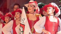 Stadt- und Landball 2024 der Faschingsgilde Rosenheim im Wirtschaftlichen Verband der Stadt und des Landkreises Rosenheim e. V. Foto: Olaf Konstantin Krueger